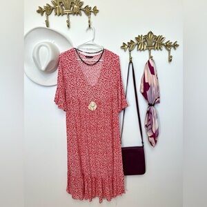 Cotton rayon blend chic dress M ptp 19.5”